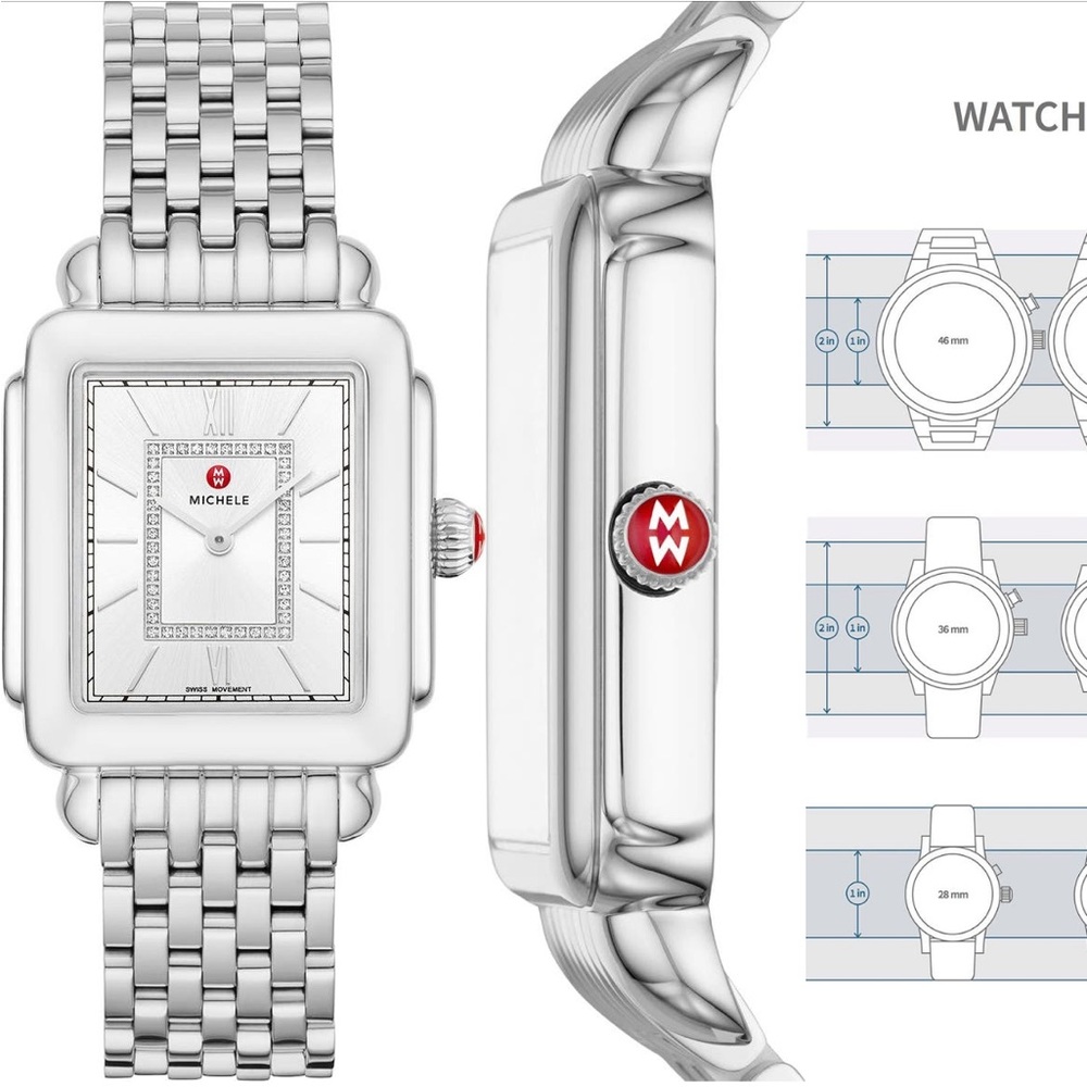 Michele Watch Deco II